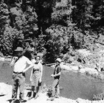 checking the Arthur River